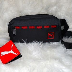 Puma Life-Lineage Waist Pack - Black/Red